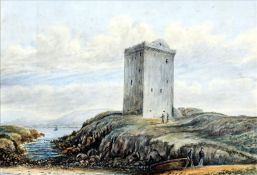 G.C. CUNINGHAM (19th century) British Rowallen Castle, Ayrshire; together with Little Cumbray