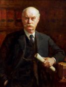 GEORGE HALL NEALE (1863-1940) British Portrait of Norton Joseph Hughes-Hallett, Clerk of the Peace