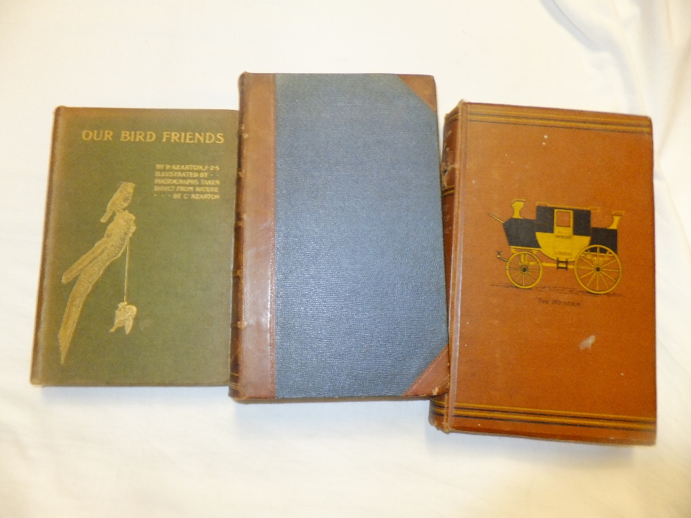 Three antique volumes; 'Old Coaching Days' by STANLEY HARRIS published London 1882; 'Sinai &