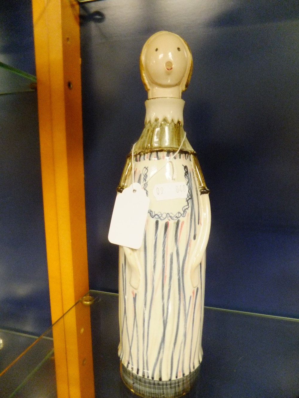 A 1970s Rye Pottery oil decanter