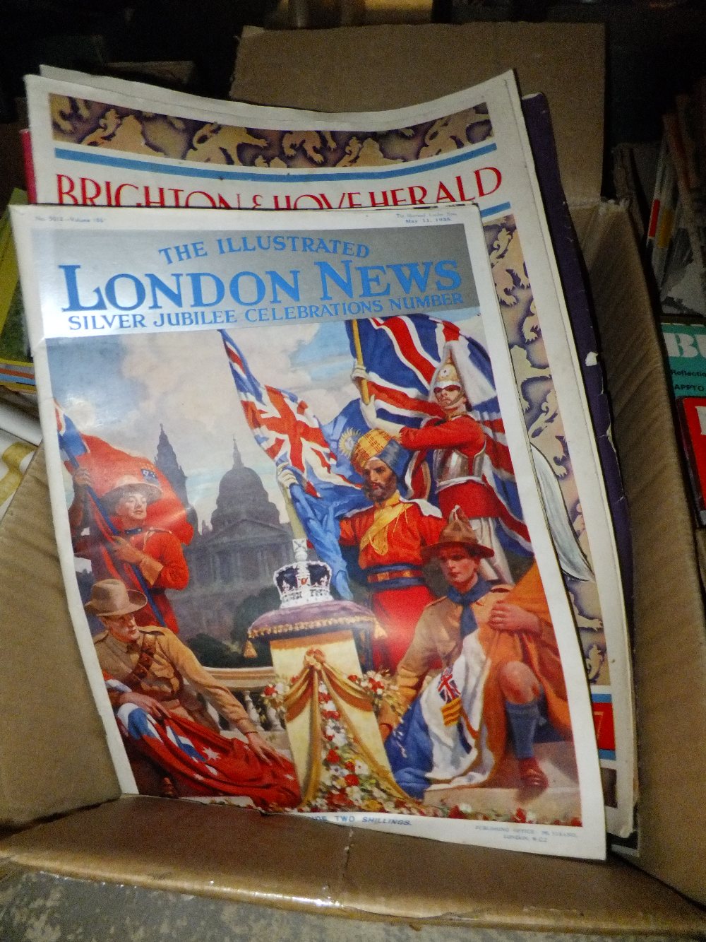 A selection of assorted Royal magazines, papers and books to include 'The Illustrated London