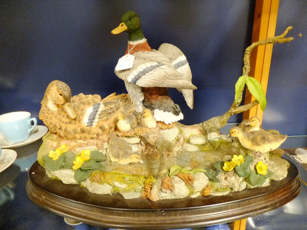 A Country Artist Limited Edition birds "Mallards on a restful day"