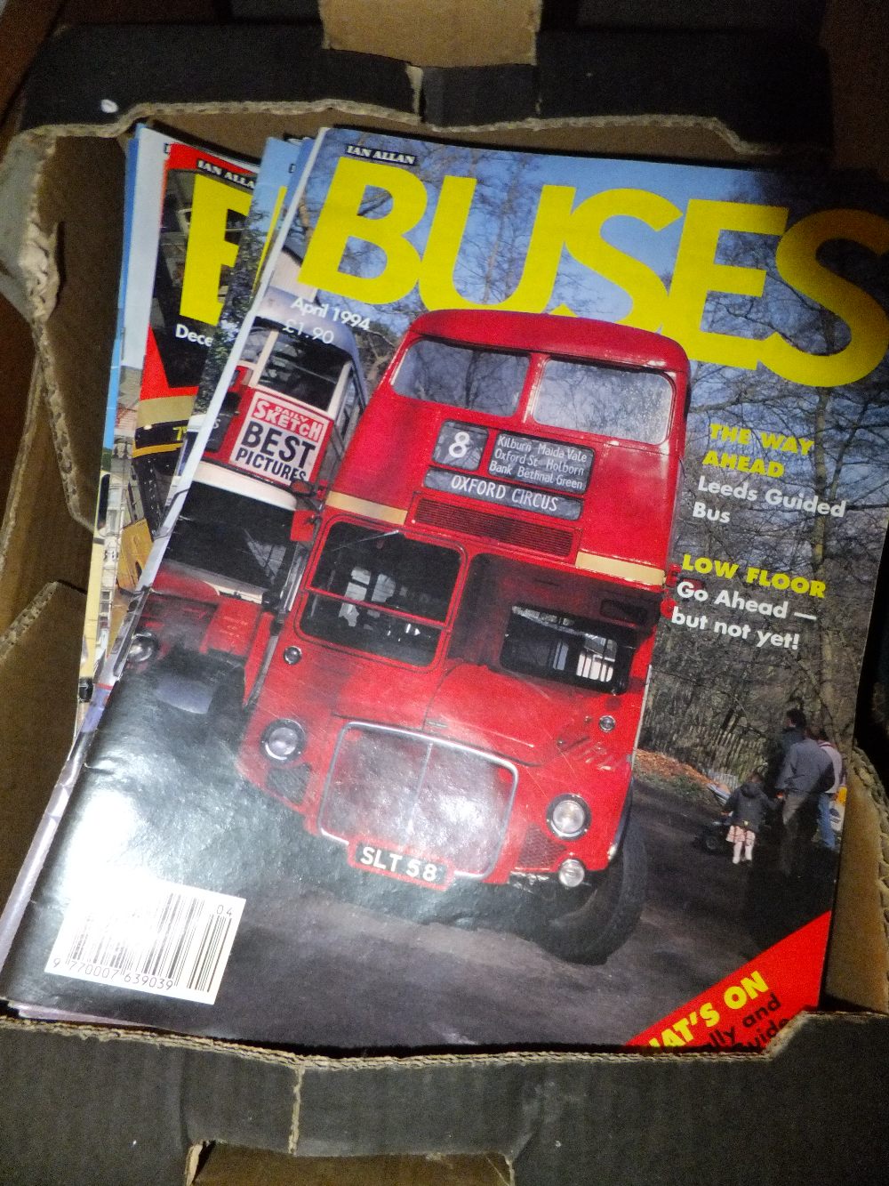 A large selection of Ian Allan Buses magazines, mainly dating from the 1990s
