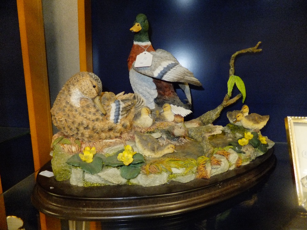 A Country Artist Limited Edition birds "Mallards on a restful day"