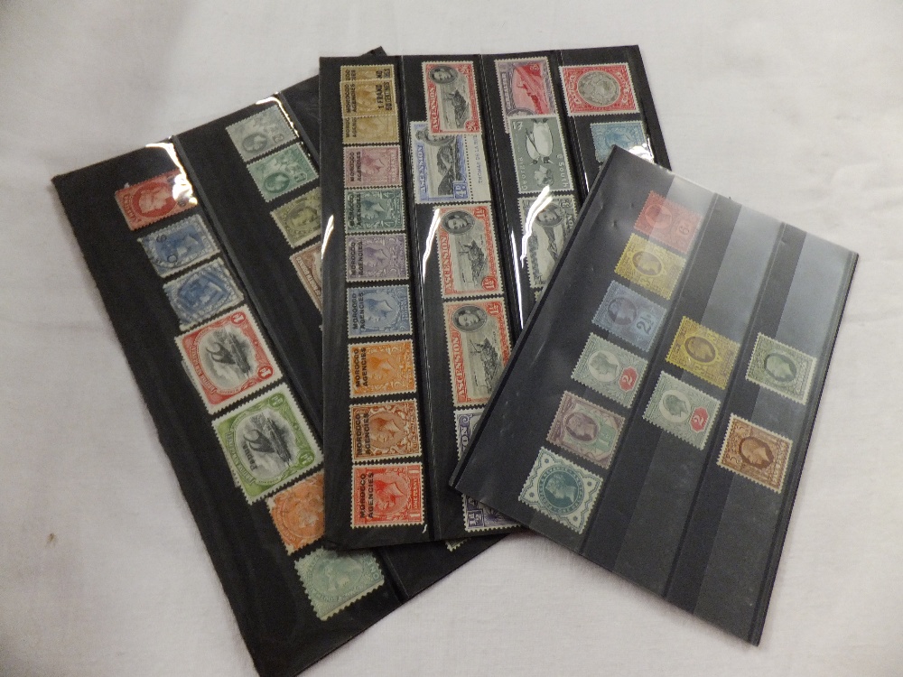 A selection of British and Commonwealth stamps