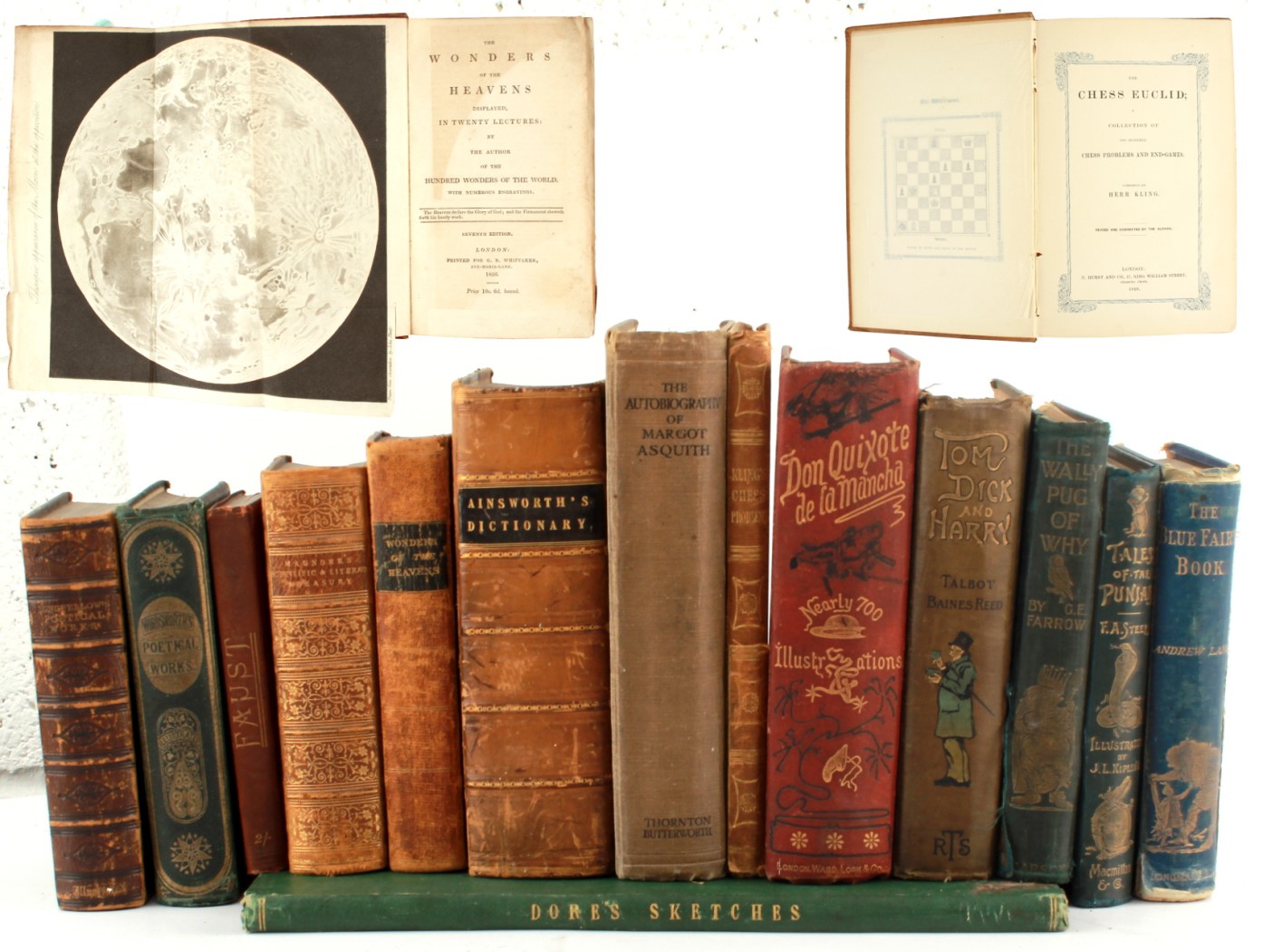 Property of a gentleman - a quantity of assorted books including PHILLIPS, Richard - `The Wonders