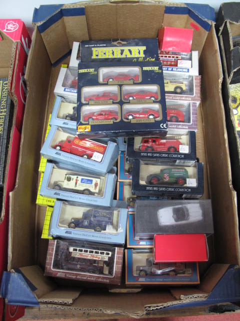 A Quantity of Modern Diecast Vehicles, including Lledo, Days Gone, among others, all boxed.