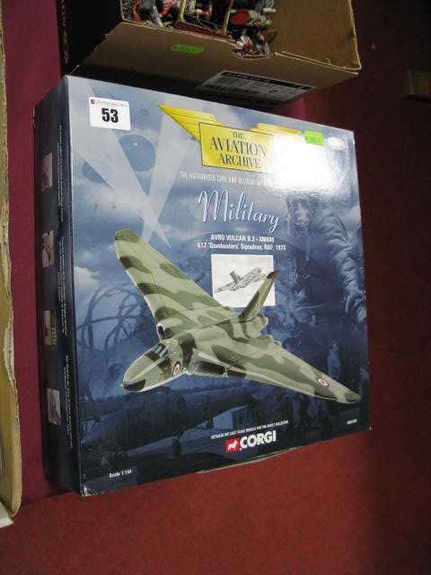 Corgi 1:144 Aviation Archive Avro Vulcan 617 Dambusters Squadron RAF 1973. Boxed.