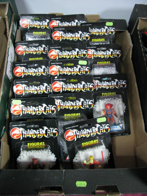 Sixteen Thundercats Carded Figures (Mexican/Spanish Packaging.)