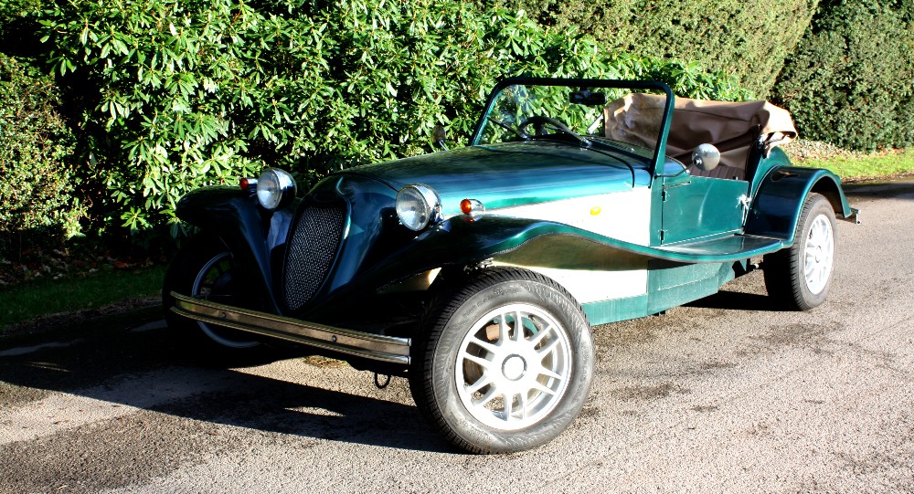 A YKC (Marlin) `Romero Roadster` Two Seater Kit Car, with 1998cc Efi engine, finished in