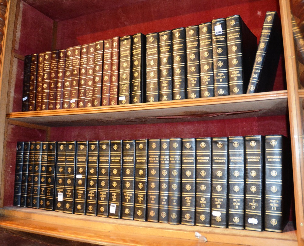 A collection of Encyclopedia Britannica 'Book of the Year', published by William Benton (43)