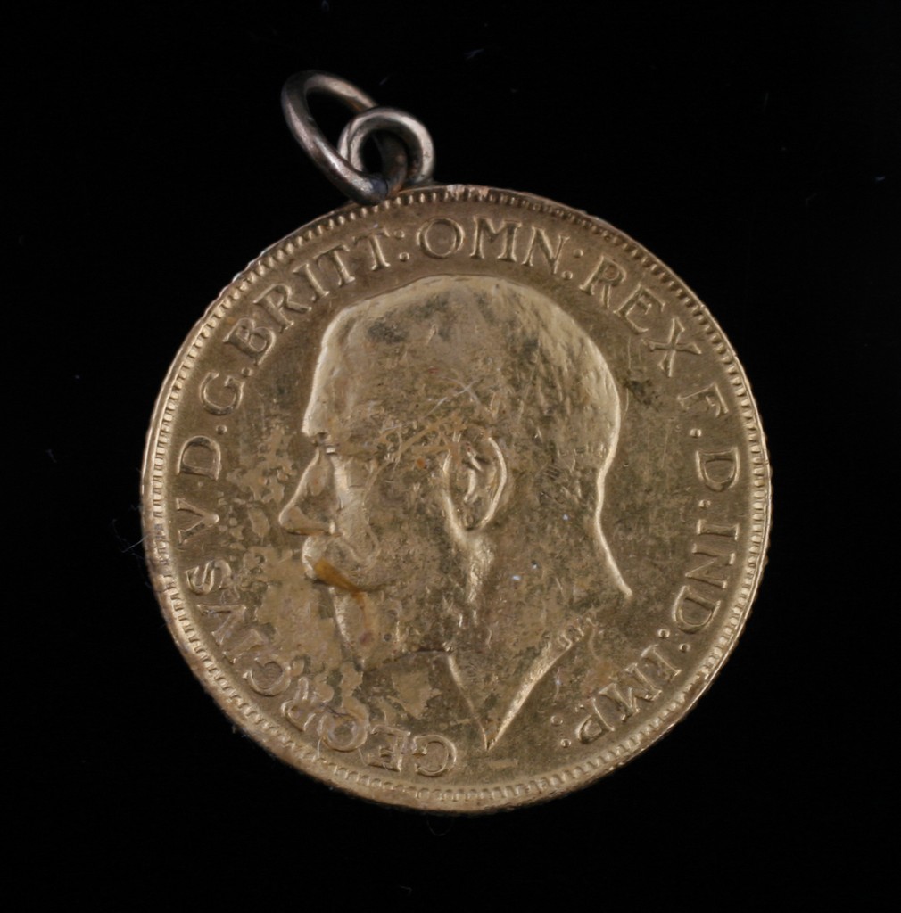 Gold sovereign 1911