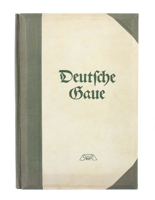 Deutsche Gaue Raumbildverlag Otto Schönstein k.G., München 1923, Raumbildalbum, von Alfons von