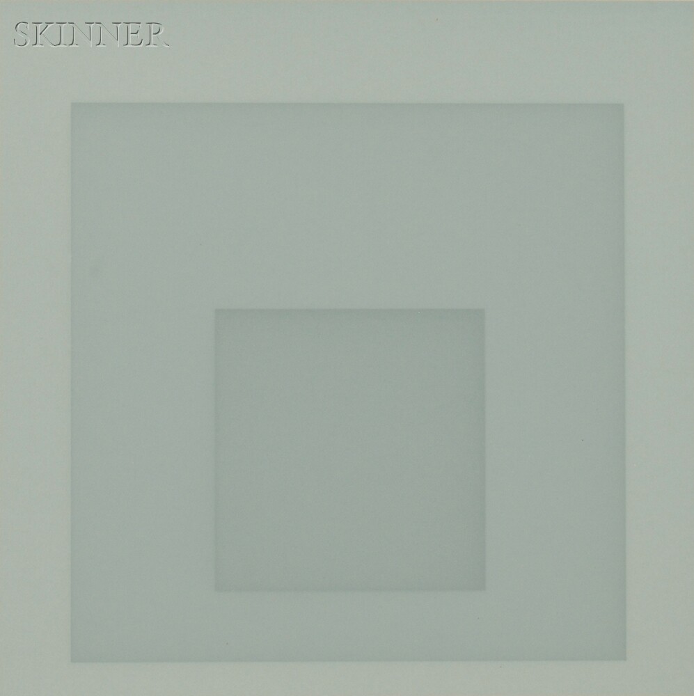 Josef Albers (German/American, 1888-1976)Gray Instrumentation IIe, from GRAY INSTRUMENTATION II,