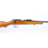 .22 JW ISA (CZ BRNO copy), bolt action rifle with open sights, receiver grooves for scope, 5 shot