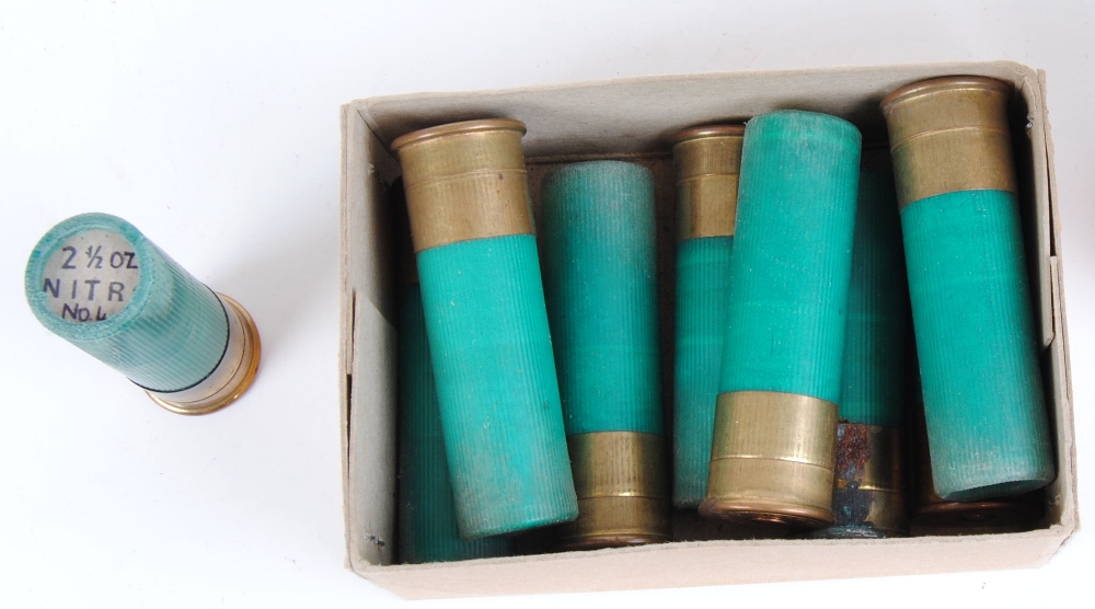 9 x 8 bore Remington Industrial plastic cased cartridges in various shot sizes