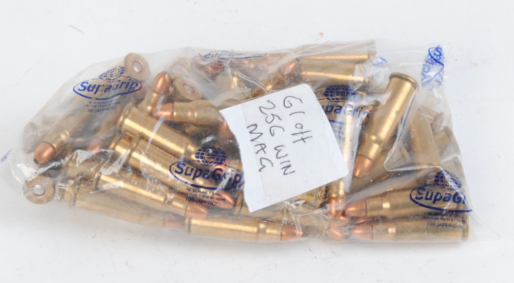 61 x .256 Winchester Magnum cartridges This Lot requires a Section 1 Certificate