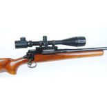 .300 (wsm) Kengil, Enfield bolt action, 5 shot, 28,1/2 ins heavy target barrel, handstop slide, 13,