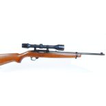 .22 Ruger Model 10/22 Carbine, semi automatic, 10 shot rotary magazine, threaded for moderator (