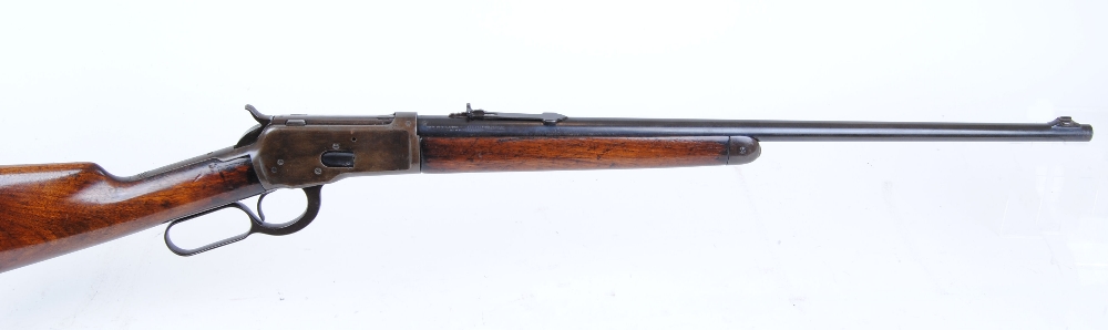 ".32 (WCF) Winchester Model 53, lever action repeating carbine, no.966655, Deactivated "