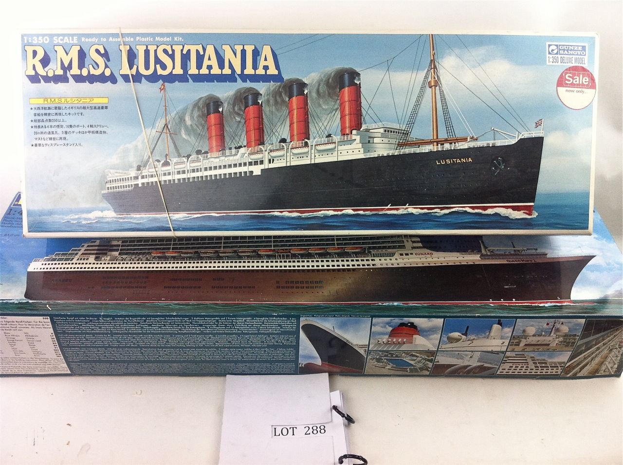 Revell Mirage Gunze Sangyo Ocean Liners Plastic Kits: Merage MS Batory