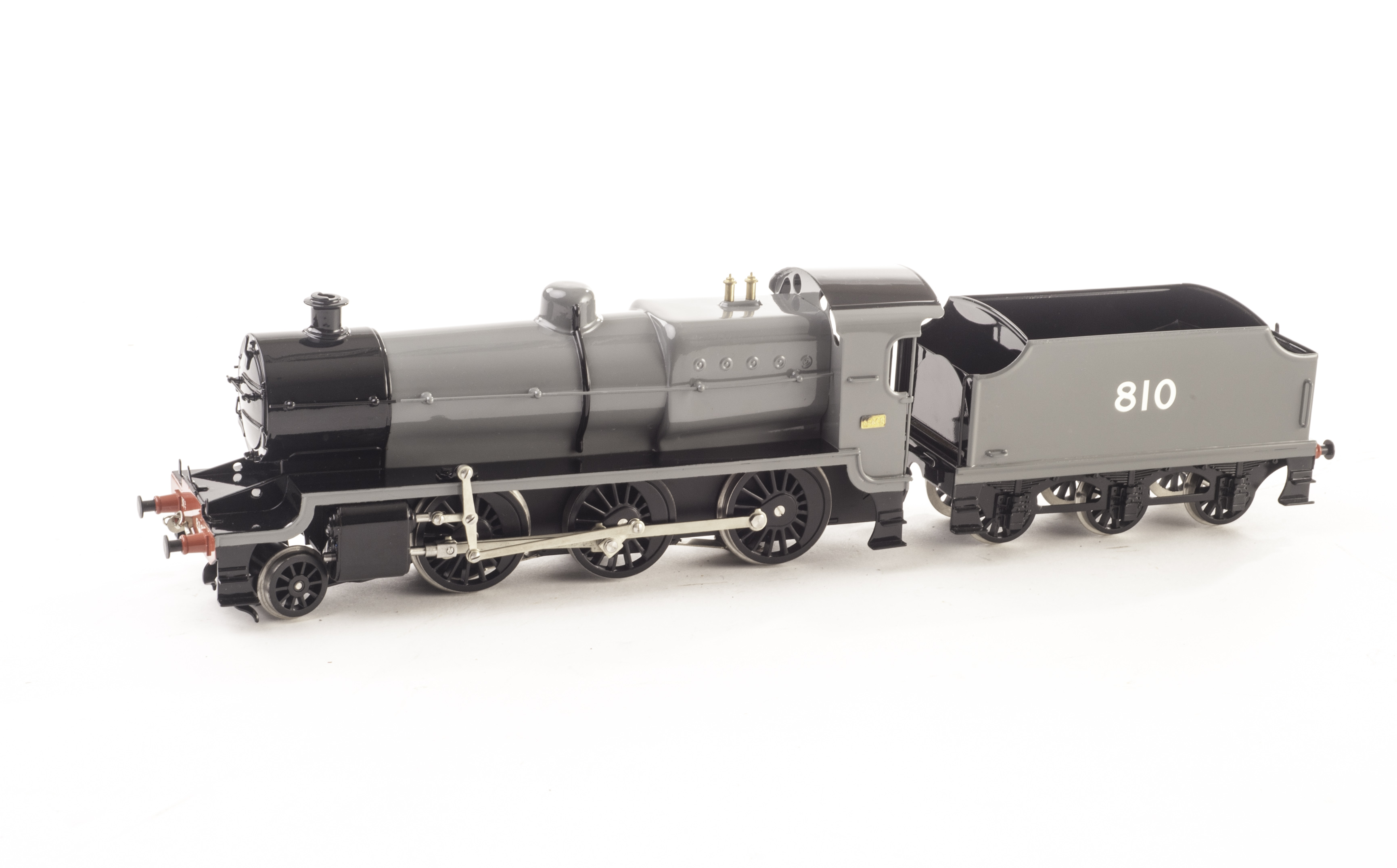 A modern Bassett-Lowke 0 Gauge Three-Rail Electric SECR Maunsell N Class 2-6-0 Mogul Locomotive and