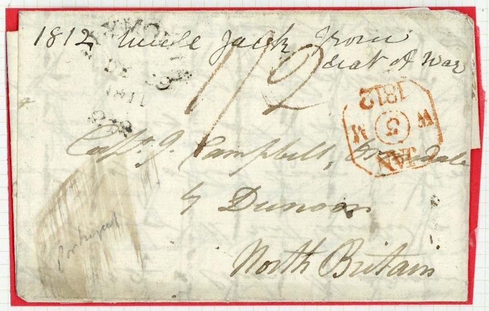 Great BritainPostal History1804-1815 Peninsular War, selection of sixteen items, including 1804 call