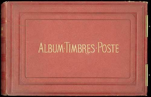 Collections and RangesAlbums"album . timbres . post", Justin Lallier, 1869, eighth edition, red