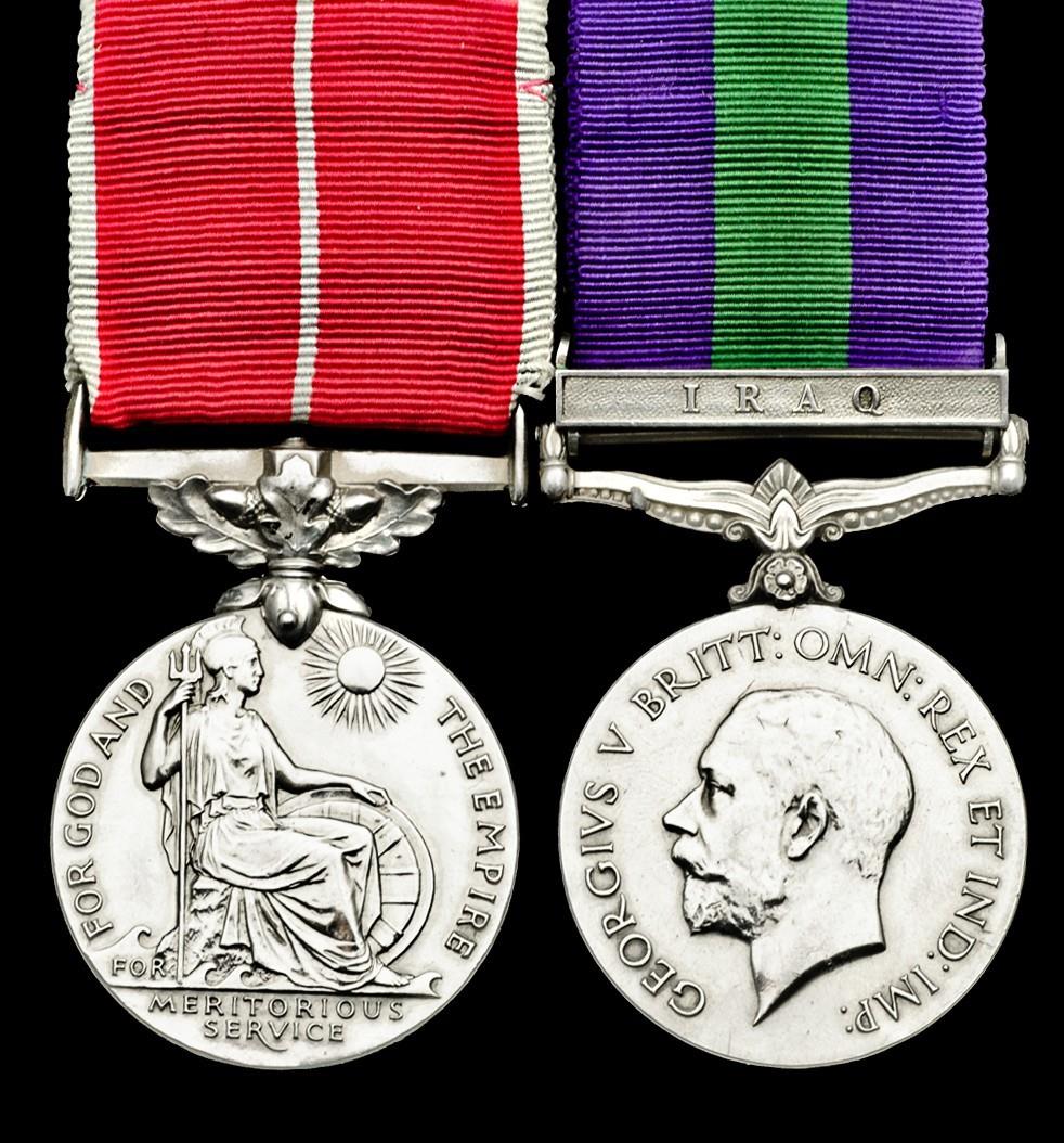 A Second War 'Military Division' B.E.M. Pair to Private R.J. Randall, Royal Corps of Signals, Late