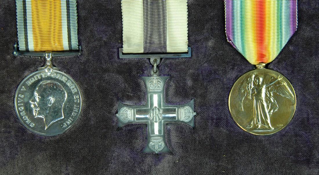 A Great War M.C. Group of Three to Captain A.C. Millsa) Military Cross, G.V.R., unnamed as