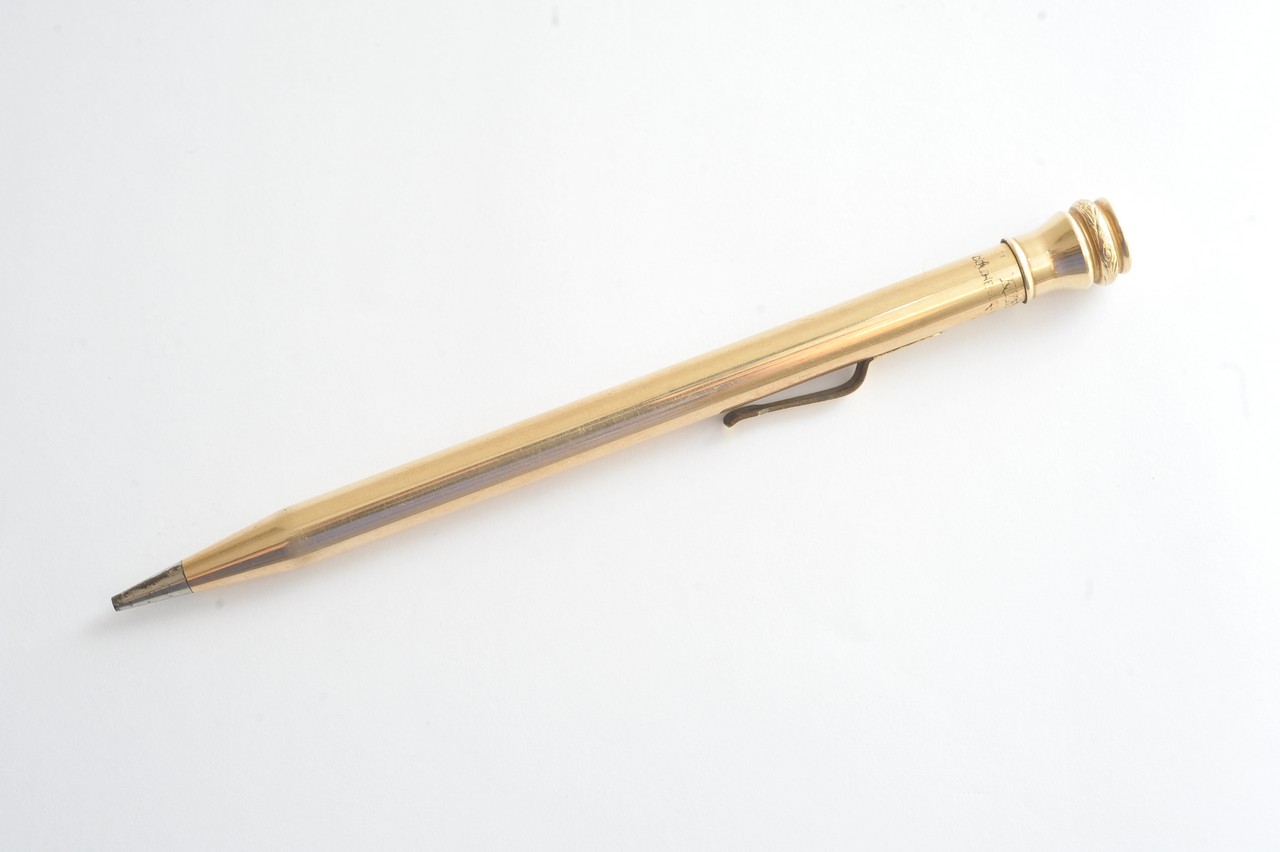 A rolled gold Eversharp pencil