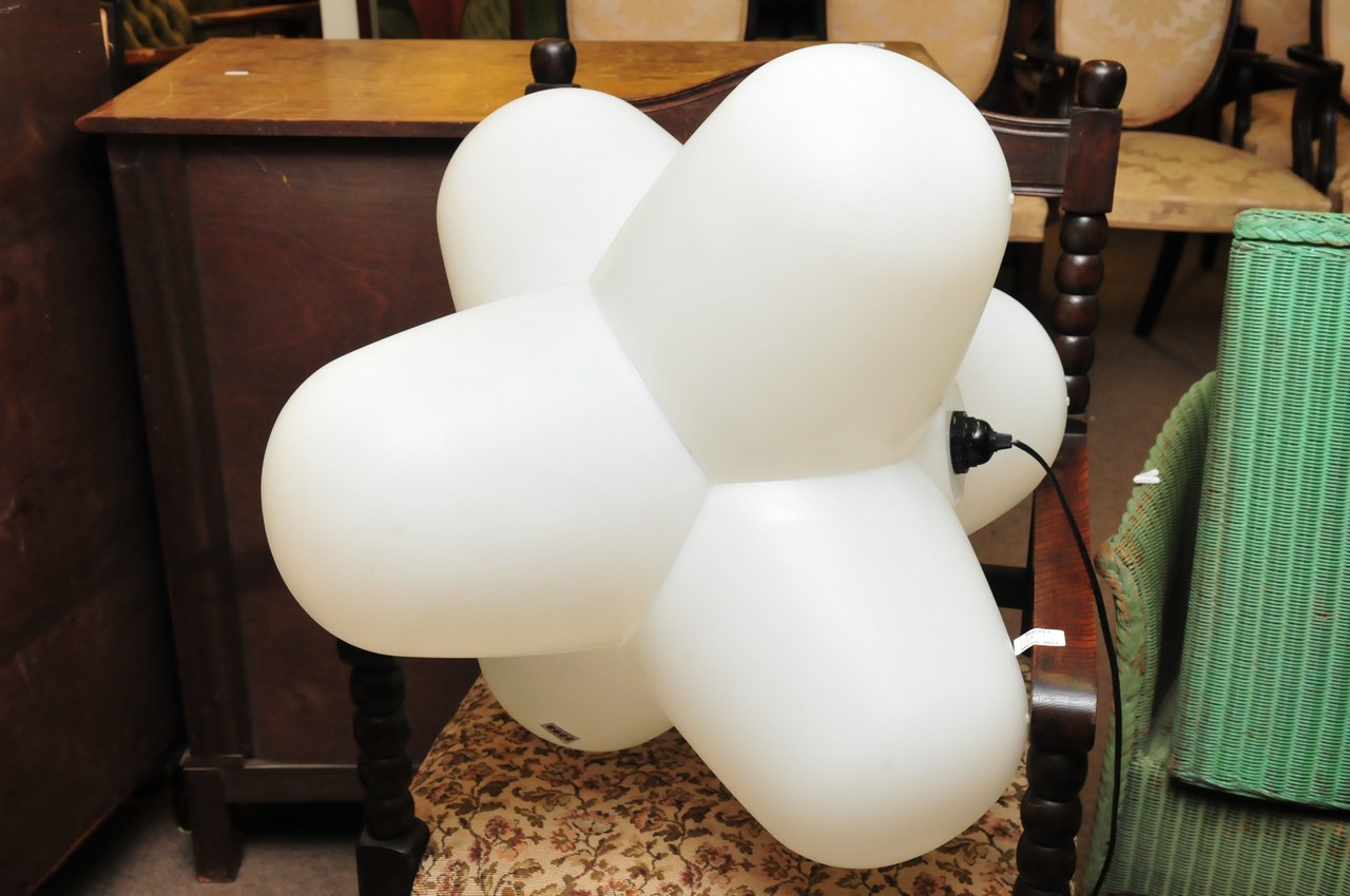 A Dixon "Jack Light" of colour polyethylene described by it's designer as a "sitting,st