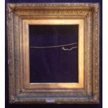 19th century gilt frame, inset: 35cm x 31cm, outer frame: 60cm x 54.5cm