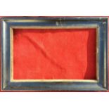 antique wooden frame, inset: 39cm x 64cm, outer frame: 53cm x 79cm