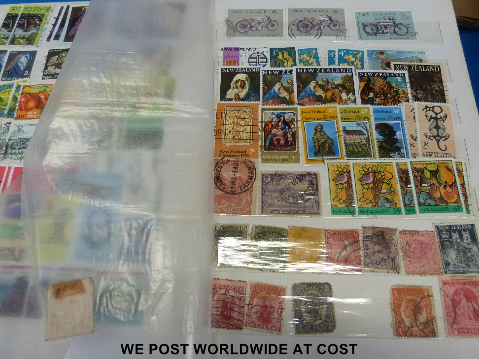 A large quantity of all world stamps, mainly in stockbooks, Victorian- QEII - Image 9 of 14