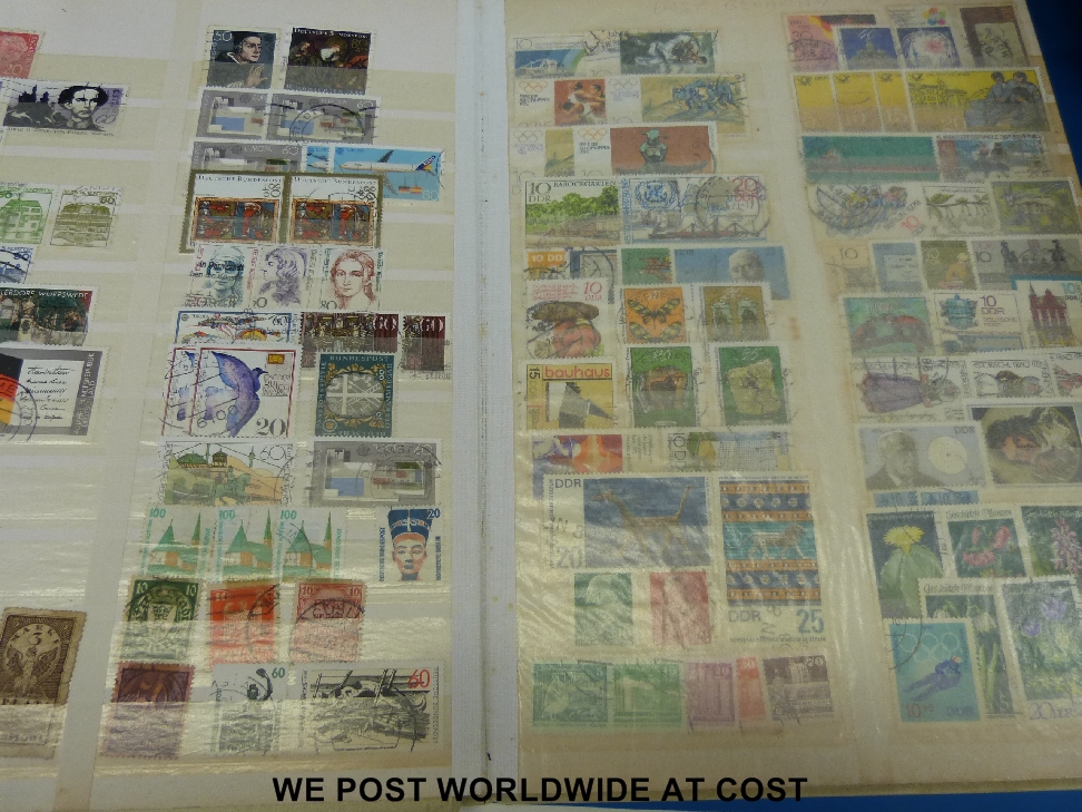 A large quantity of all world stamps, mainly in stockbooks, Victorian- QEII - Image 12 of 14