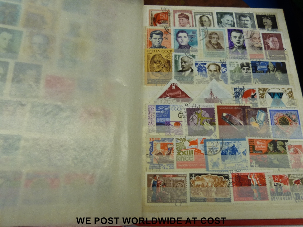A large quantity of all world stamps, mainly in stockbooks, Victorian- QEII - Image 7 of 14