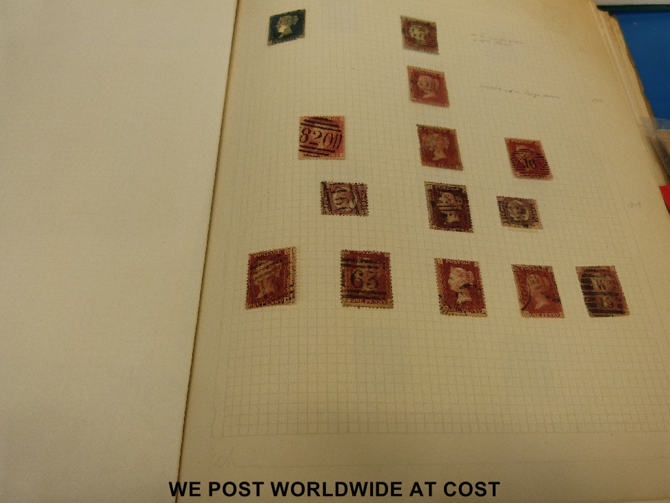 A collection of British stamps, including Victorian in album, stockbook and loose. - Image 5 of 6