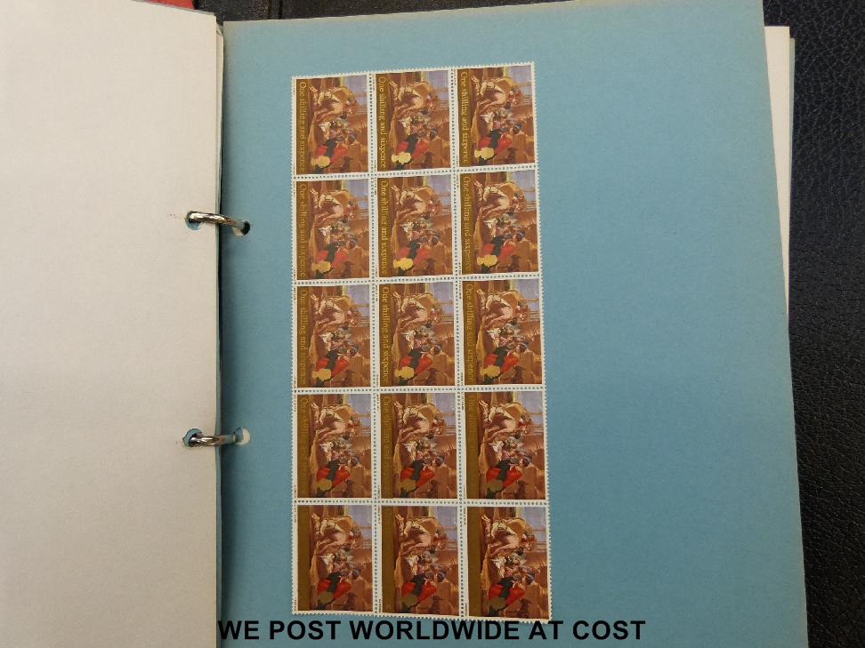 Collection of British colony and world stamps in a ring binder including Cayman Islands, St - Image 4 of 5