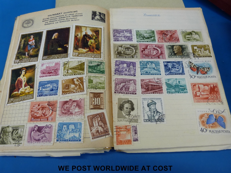 A large quantity of all world stamps, mainly in stockbooks, Victorian- QEII - Image 11 of 14