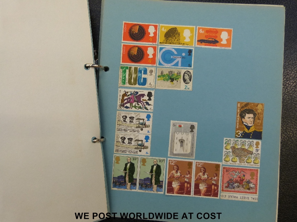 Collection of British colony and world stamps in a ring binder including Cayman Islands, St - Image 3 of 5