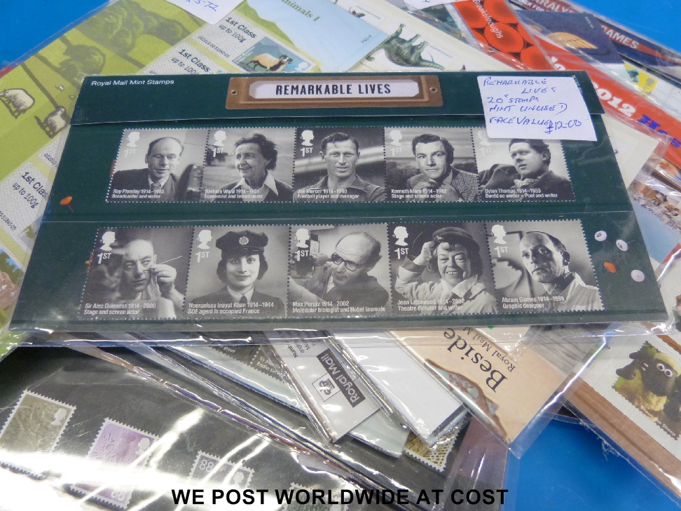 A tray of GB commemorative packs. High face value. - Image 5 of 6