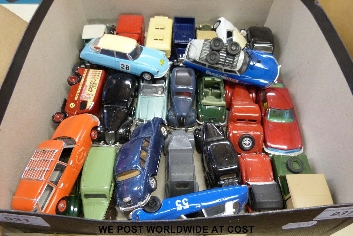 A collection of later Corgi die-cast model cars