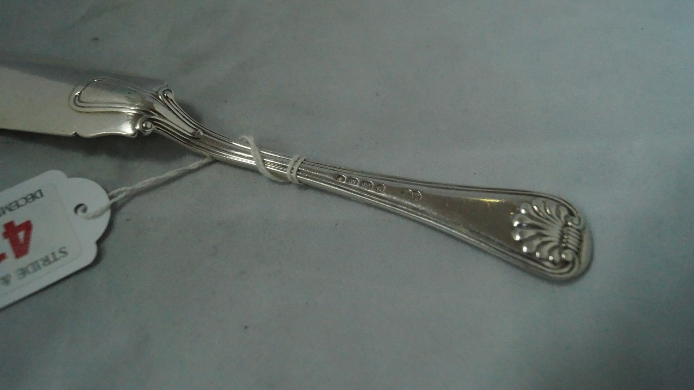 A Victorian silver Old English with shel - Image 2 of 3