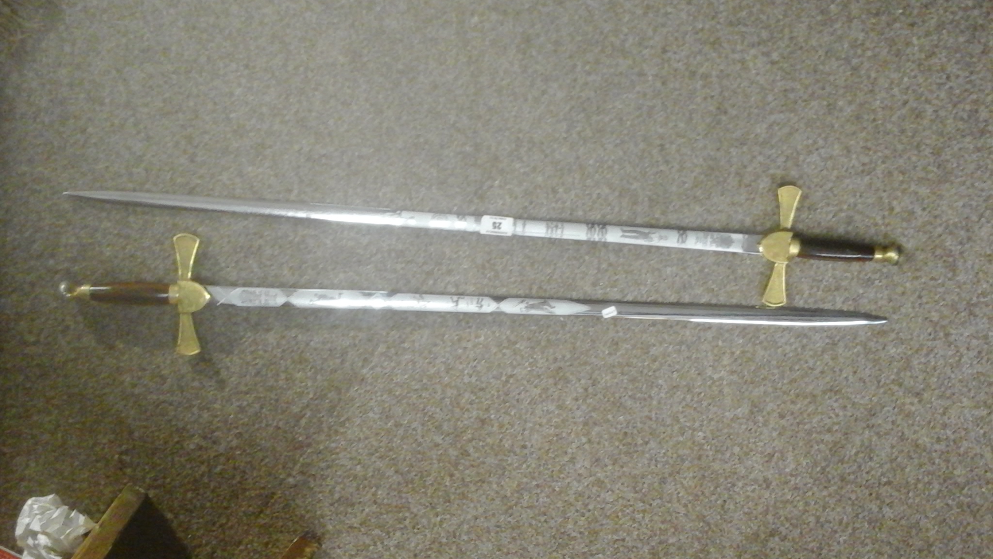 Pair "Wilkinsons" swords