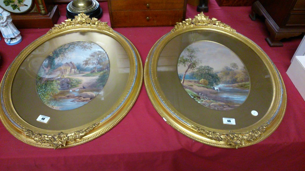 Pair of Victorian Watercolours