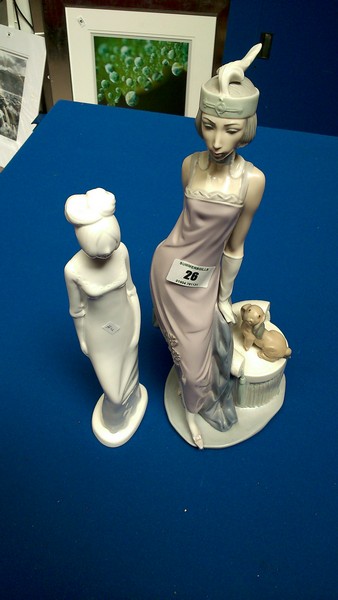 Spode and Lladro Figure