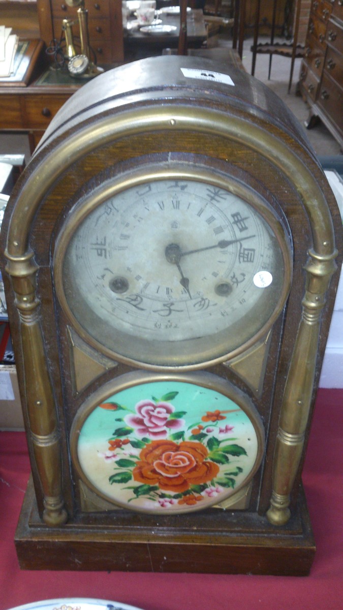 Japanese mantle clock