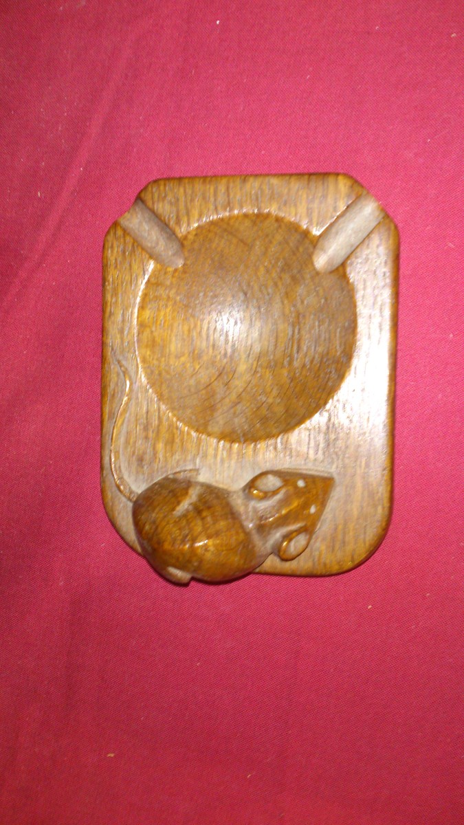 Robert Thompson ash tray