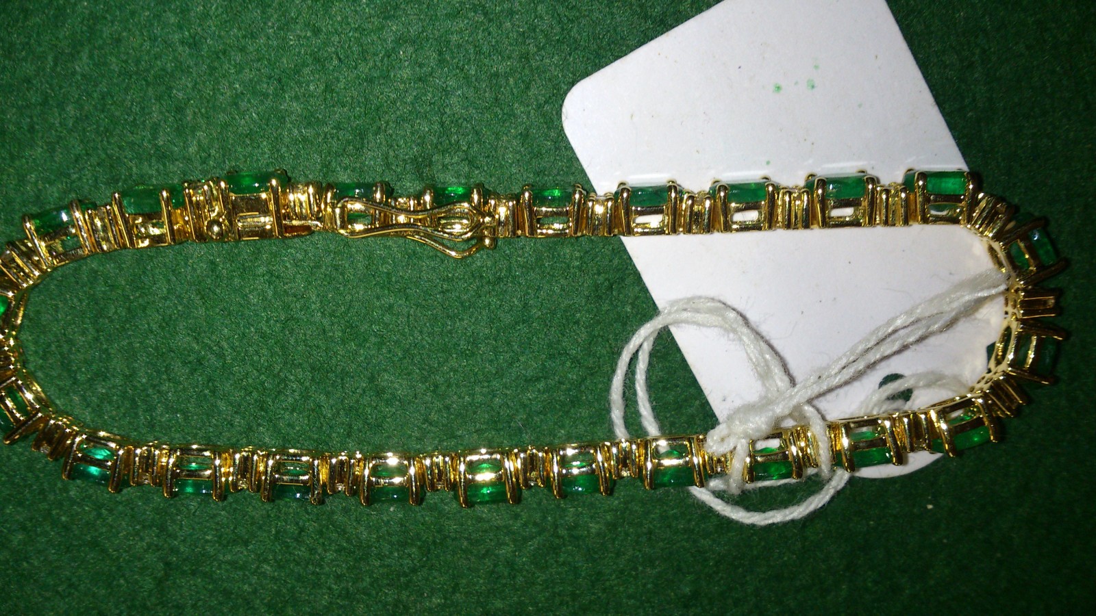 emerald bracelet